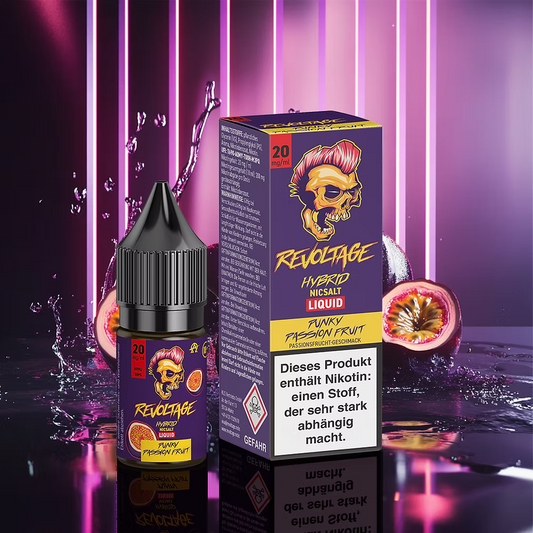 REVOLTAGE - Punky Passion Fruit Hybrid Nikotinsalz Liquid 10ml