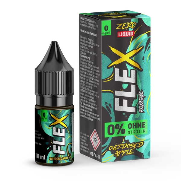 REVOLTAGE Flex Overdosed Apple Nikotinsalz Liquid 10ml