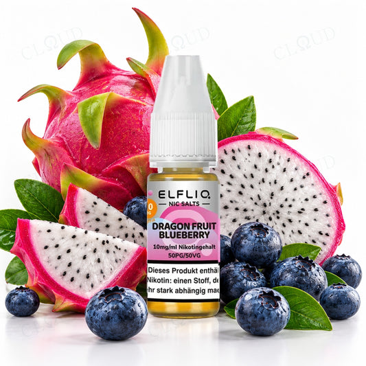 ELFBAR ELFLIQ Dragon Fruit Blueberry Nikotinsalz Liquid 10 ml