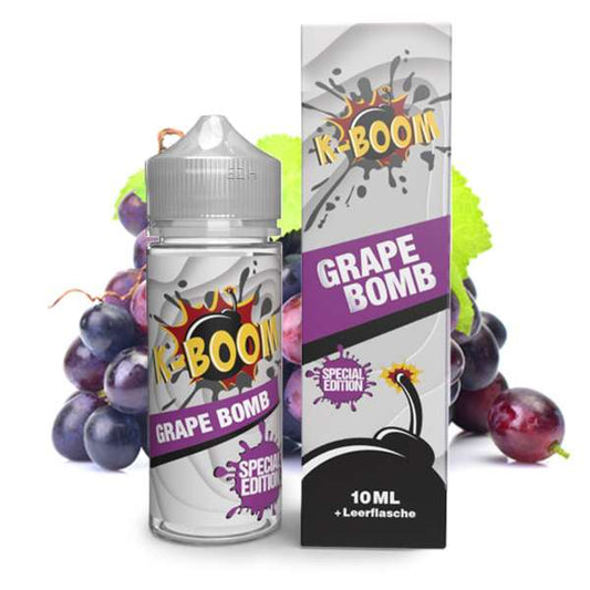 K-BOOM Grape Bomb Original Rezept 10ml