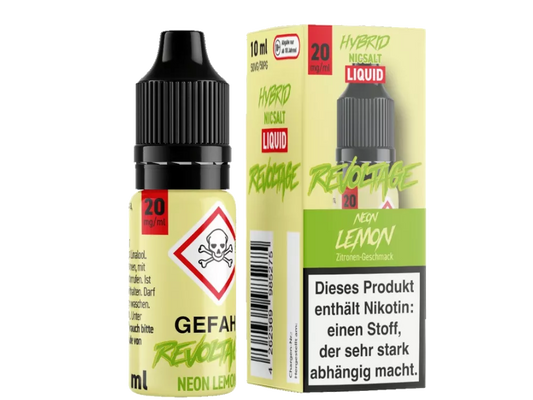 REVOLTAGE - Neon Lemon - Hybrid Nikotin Salz Liquid