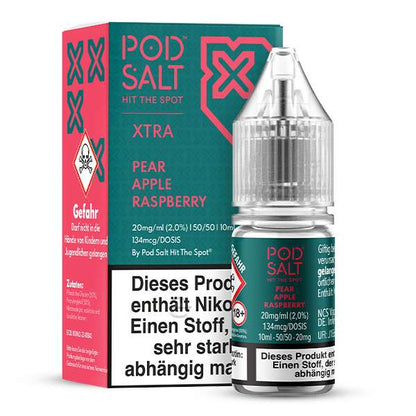 Pod Salt Xtra - Pear Apple Raspberry Nikotinsalz Liquid 10ml