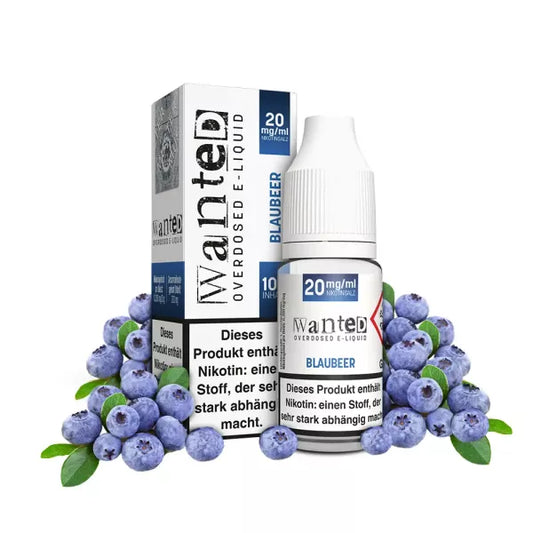 Wanted Overdosed - Blaubeer 10ml Nikotinsalz