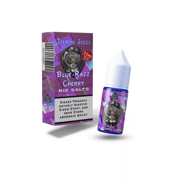 Tornado Juices Nikotinsalz - Blue Razz Cherry 20mg 10ml