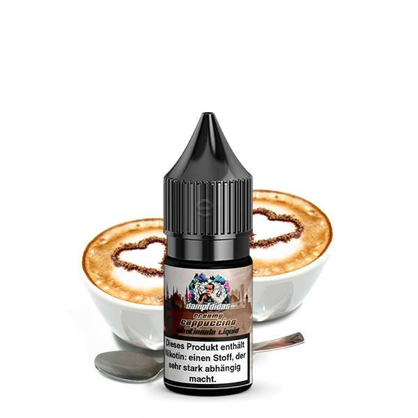 Dampfdidas Creamy Cappuccino Nikotinsalz Liquid 10ml