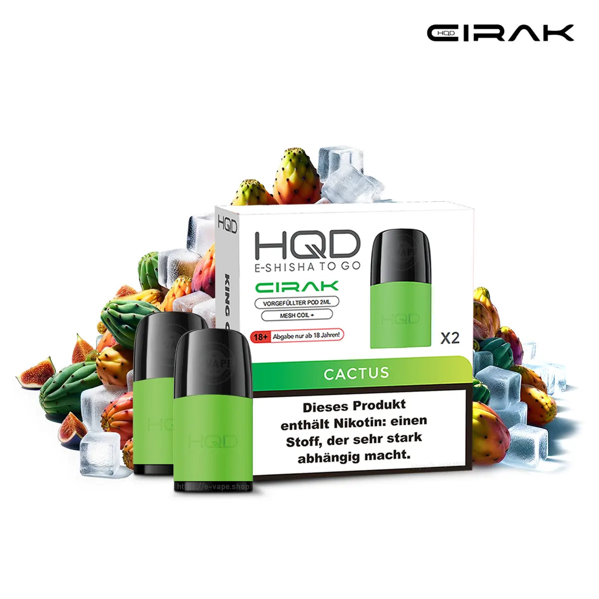 HQD Cirak Pod (2 STÜCK PRO PACKUNG)