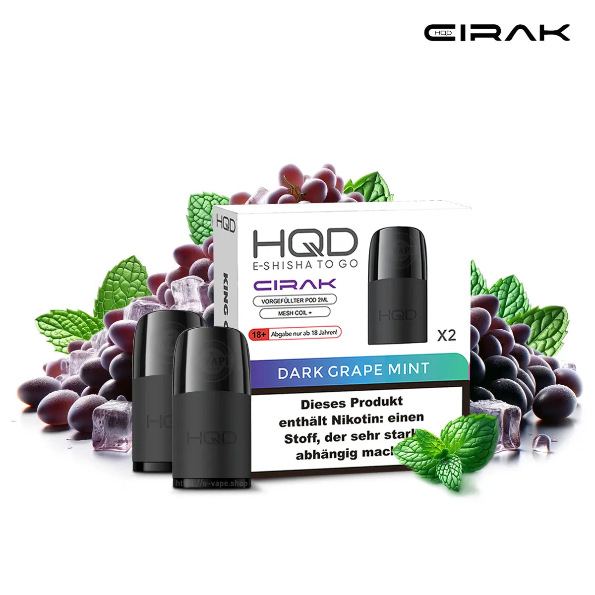 HQD Cirak Pod (2 STÜCK PRO PACKUNG)