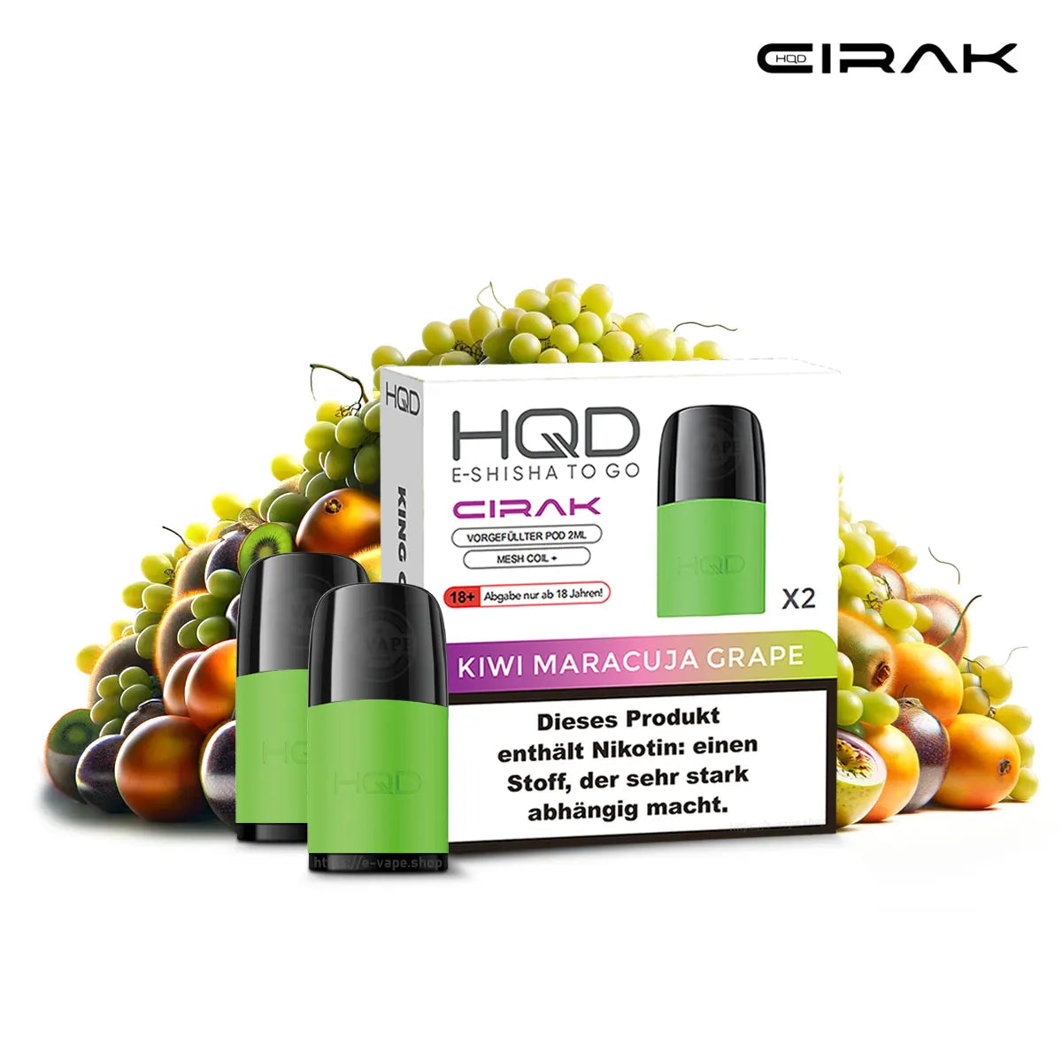 HQD Cirak Pod (2 STÜCK PRO PACKUNG)