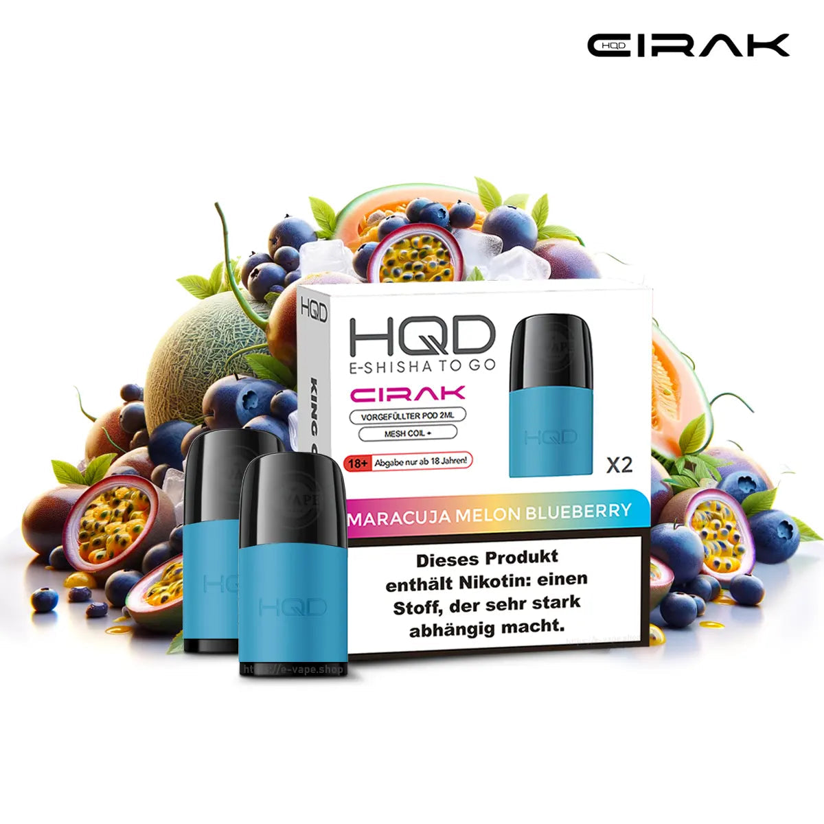 HQD Cirak Pod (2 STÜCK PRO PACKUNG)