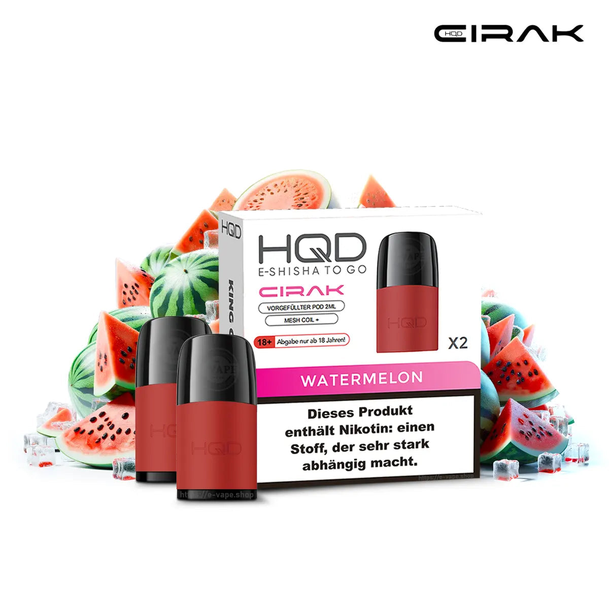 HQD Cirak Pod (2 STÜCK PRO PACKUNG)