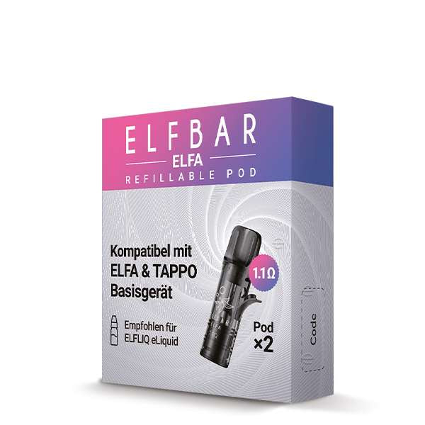 2x Elfbar ELFA Refillable Pod