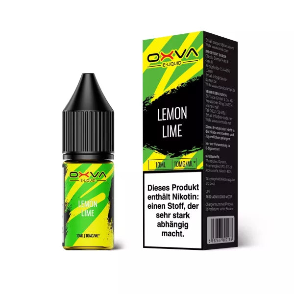 OXVA Lemon Lime Nikotinsalz Liquid 10 ml