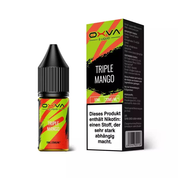 OXVA Triple Mango Nikotinsalz Liquid 10 ml