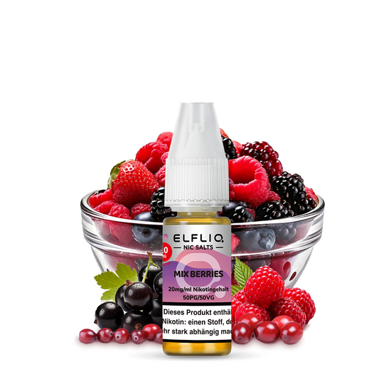 ELFBAR ELFLIQ Mix Berries Nikotinsalz Liquid 10 ml