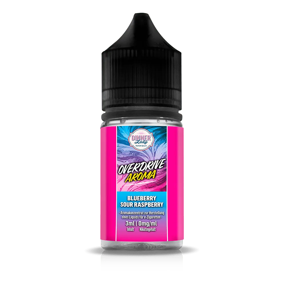 Dinner Lady Overdrive Blueberry Sour Raspberry Aroma 3ml