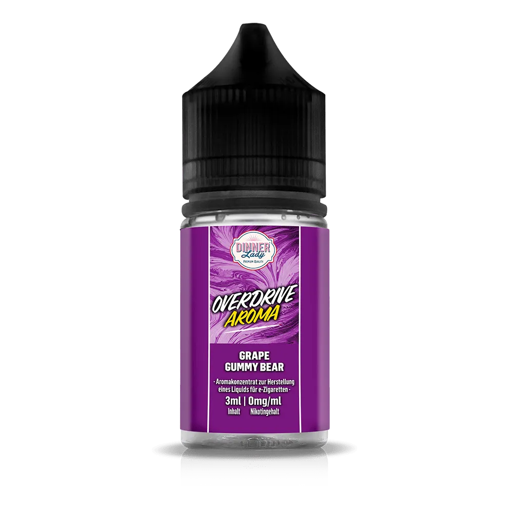 Dinner Lady Overdrive Grape Gummy Bear Aroma 3ml