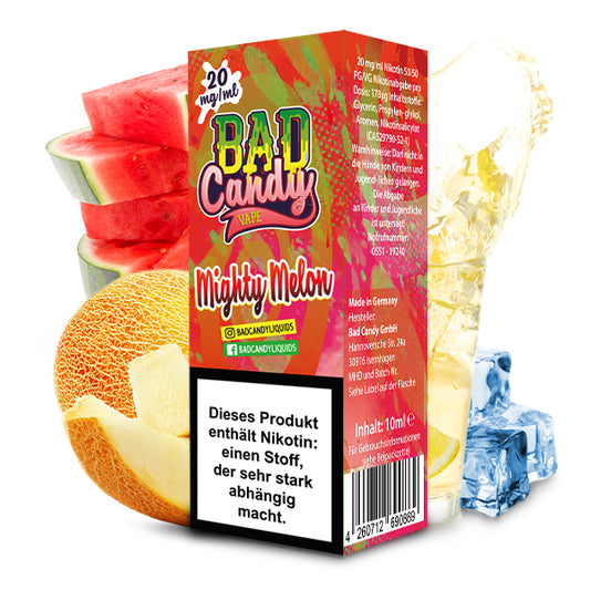 Bad Candy Liquids Mighty Melon Nikotinsalz Liquid 10ml