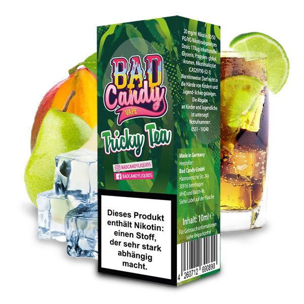 Bad Candy Liquids Tricky Tea Nikotinsalz Liquid 10ml