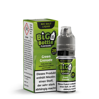 BIG BOTTLE Green Grenade Nikotinsalz Liquid 10 ml