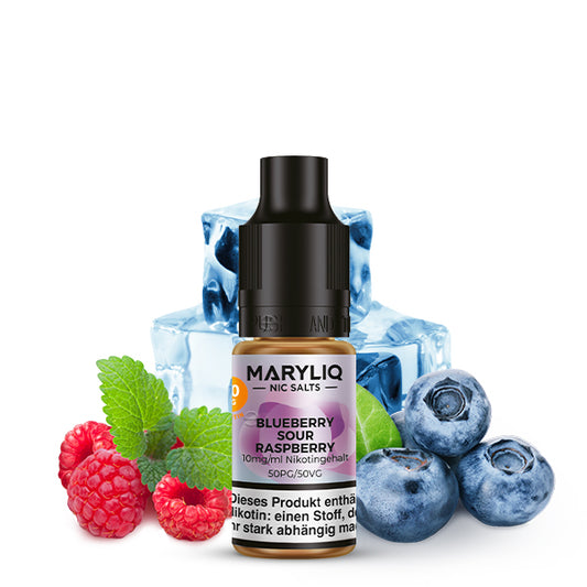 LOST MARY MARYLIQ Blueberry Sour Raspberry Nikotinsalz Liquid 10 ml