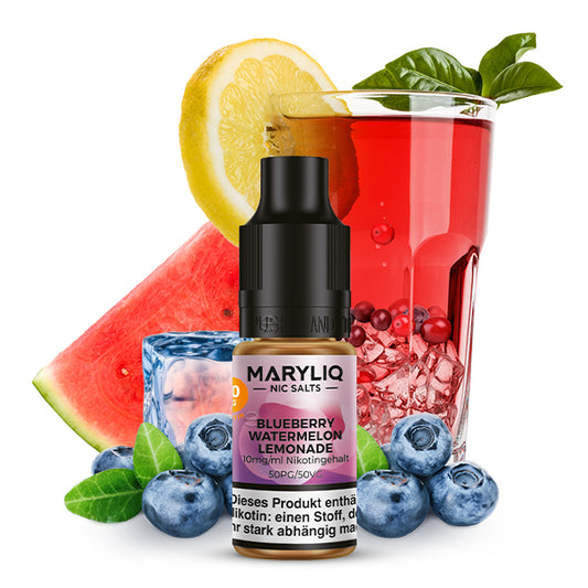 LOST MARY MARYLIQ Blueberry Watermelon Lemonade Nikotinsalz Liquid 10 ml