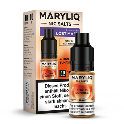 LOST MARY MARYLIQ Citrus Sunrise Nikotinsalz Liquid 10 ml