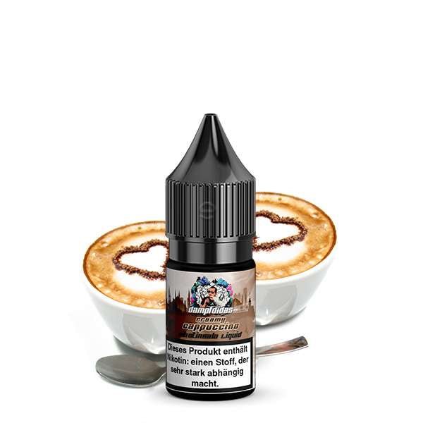 Dampfdidas Creamy Cappuccino Nikotinsalz Liquid 10 ml 20mg