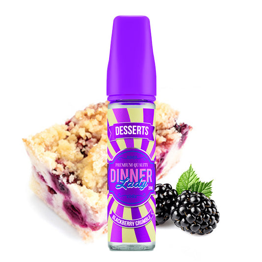 Dinner Lady Dessert - Blackberry Crumble 20ml
