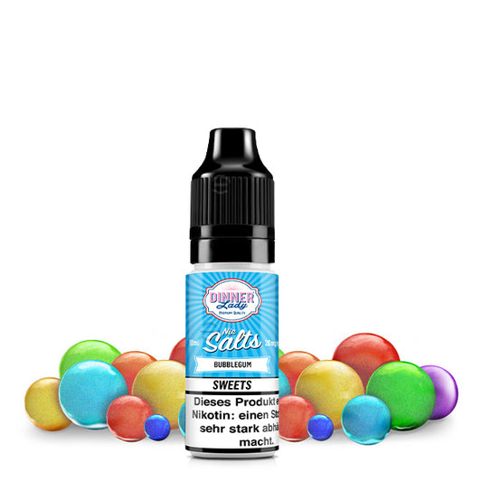 DINNER LADY Bubblegum Nikotinsalz Liquid 10 ml