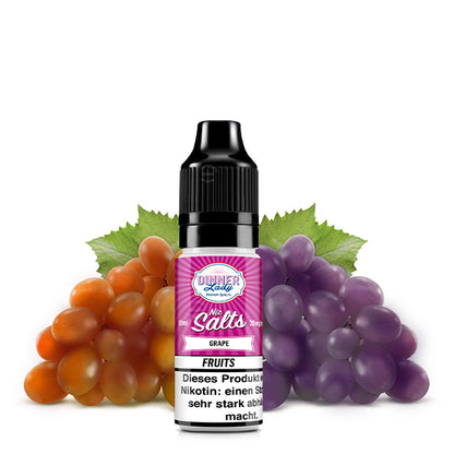 DINNER LADY Grape Nikotinsalz Liquid 10 ml