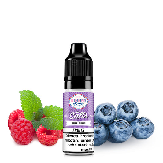 DINNER LADY Purple Rain Nikotinsalz Liquid 10 ml