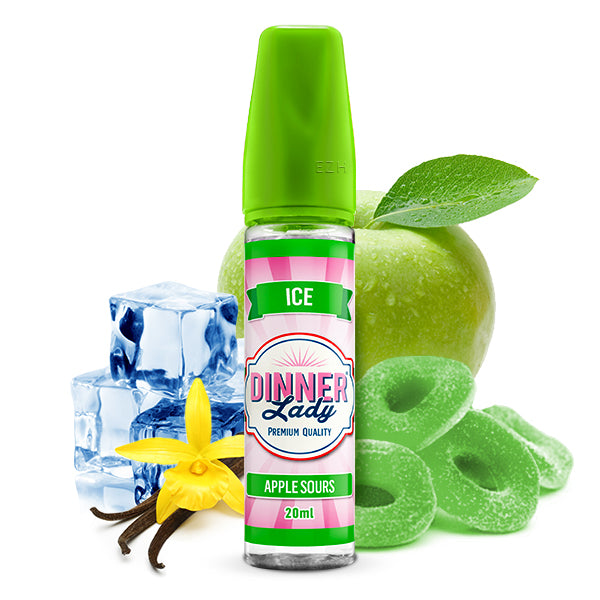 Dinner Lady Sweets Ice - Apple Sours 20ml