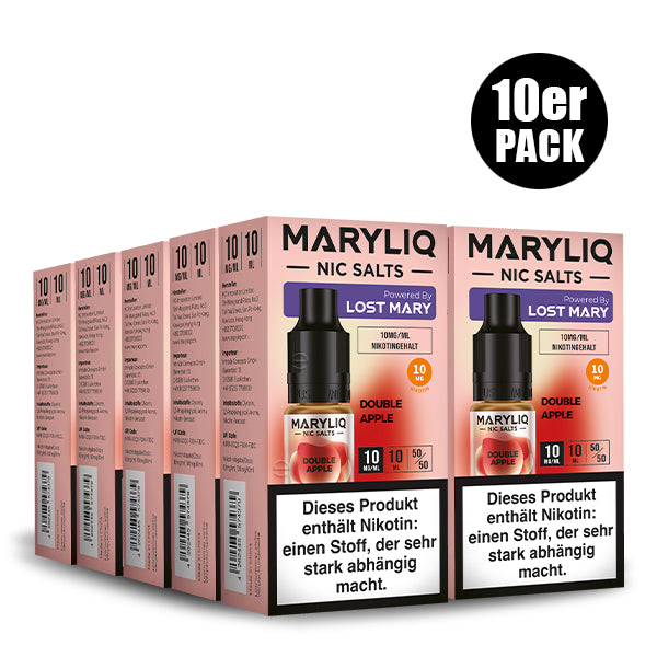 LOST MARY MARYLIQ Double Apple Nikotinsalz Liquid 10 ml