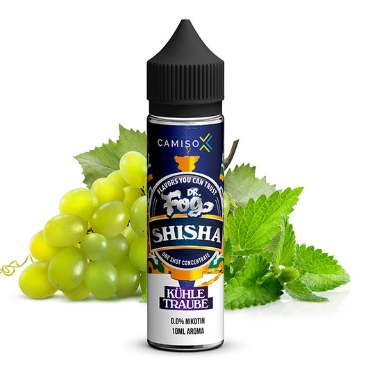 DR. FOG SHISHA Kühle Traube 10ml
