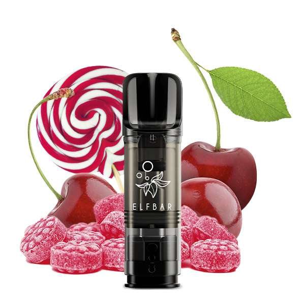 ELF BAR ELFA POD Nikotinfrei (2 STÜCK PRO PACKUNG) Cherry Candy