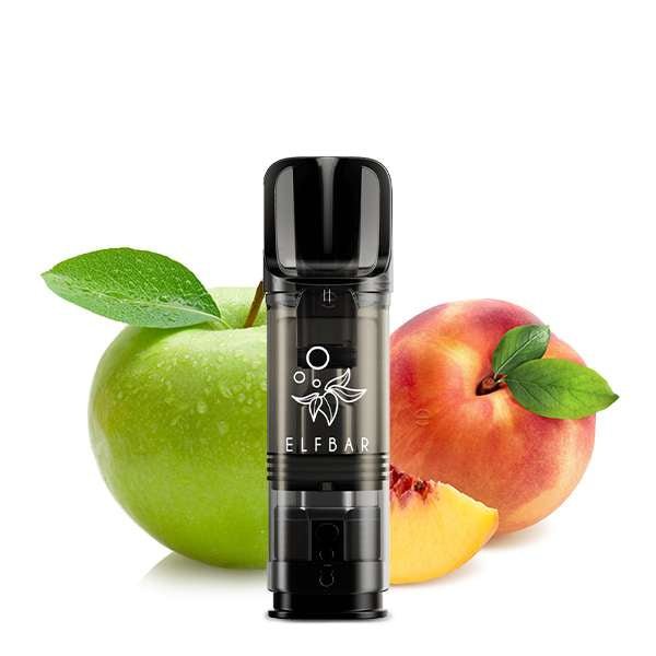 ELF BAR ELFA POD Nikotinfrei (2 STÜCK PRO PACKUNG) Apple Peach
