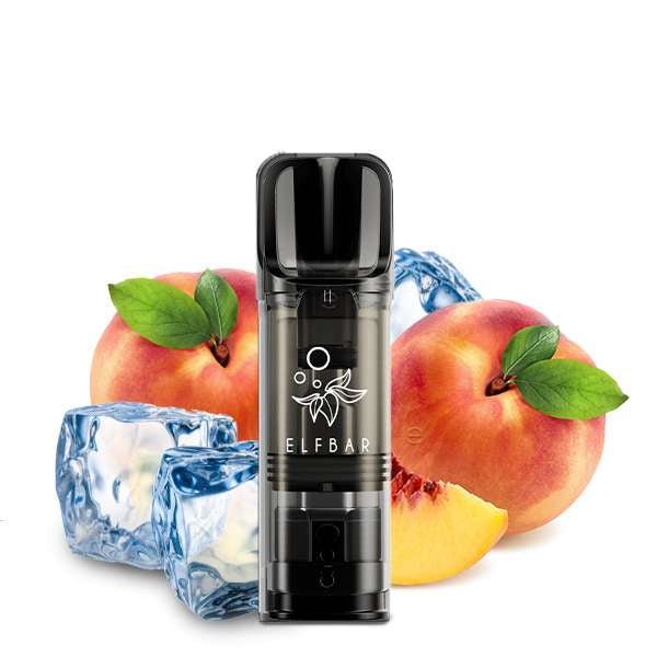 ELF BAR ELFA POD Nikotinfrei (2 STÜCK PRO PACKUNG) Peach Ice