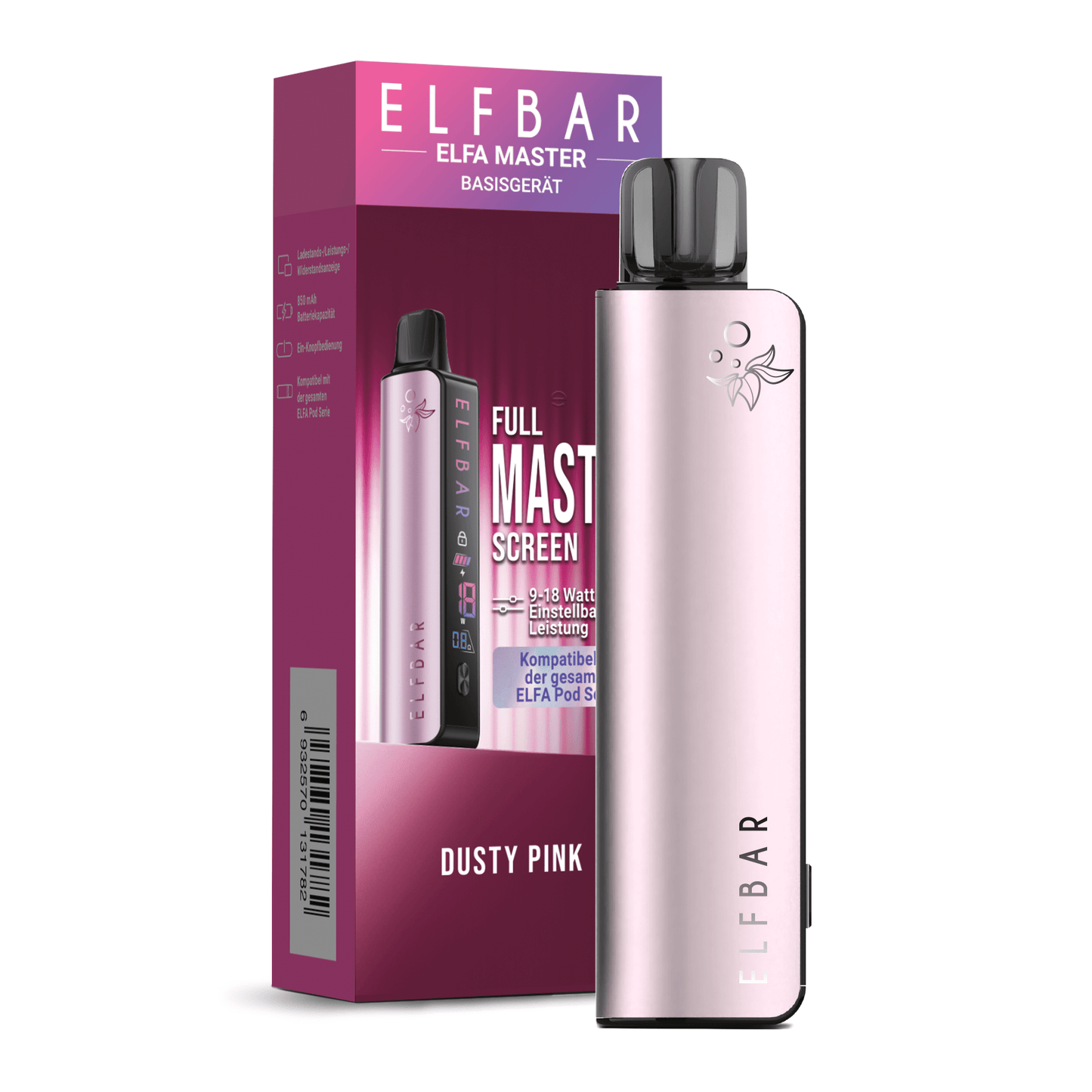 Elfbar Elfa Master Basisgerät Lunar Silver