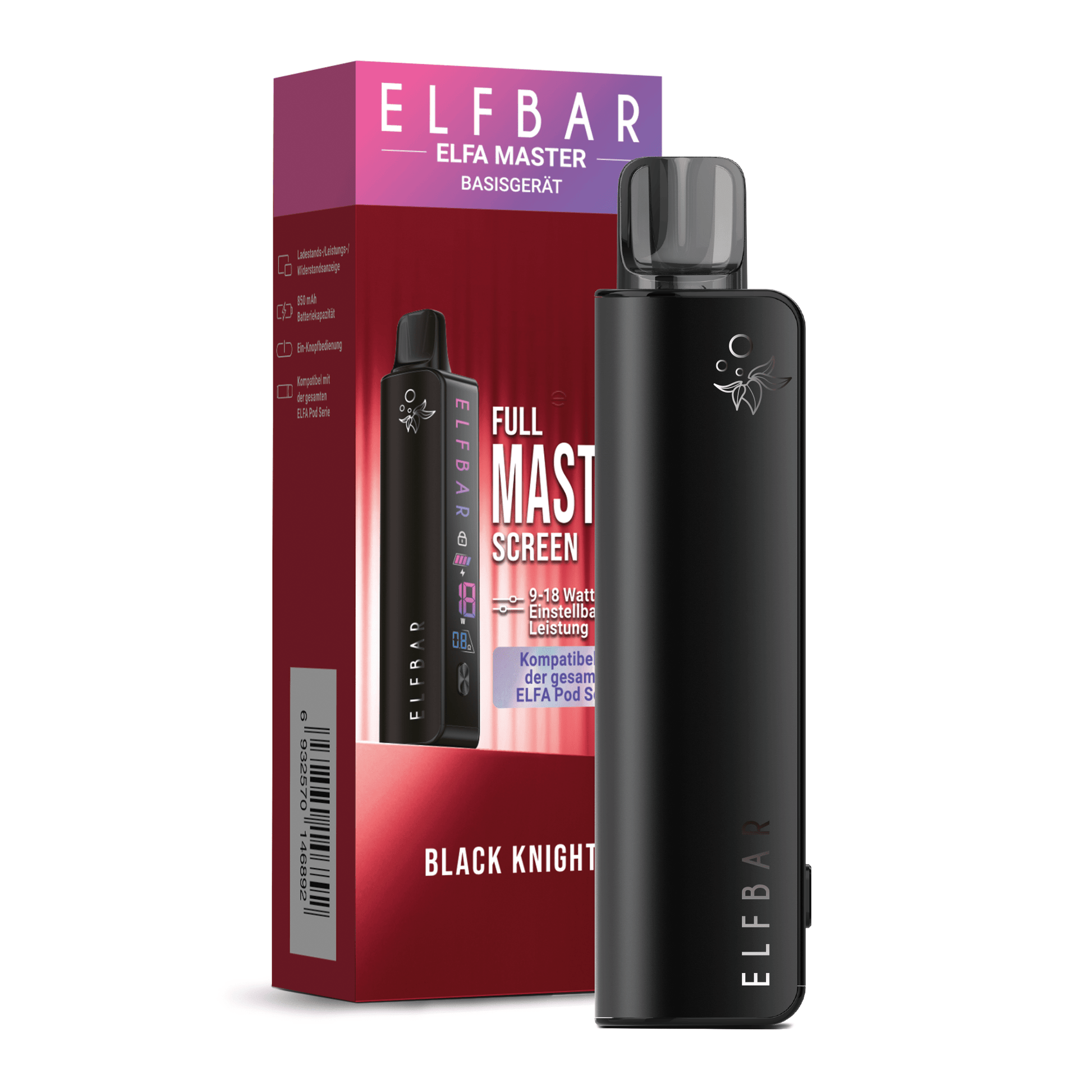 Elfbar Elfa Master Basisgerät Lunar Silver