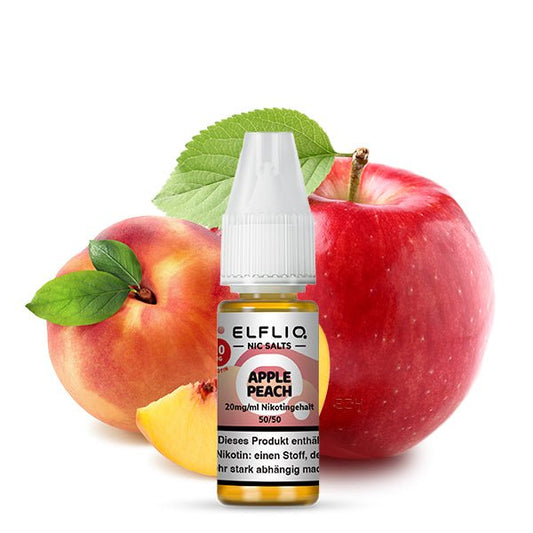 ELFBAR ELFLIQ Apple Peach Nikotinsalz Liquid 10 ml 10mg