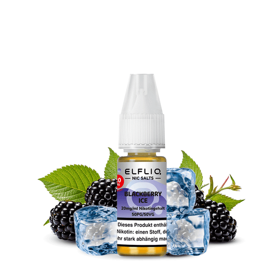 ELFBAR ELFLIQ Blackberry Ice Nikotinsalz Liquid 10 ml 20mg