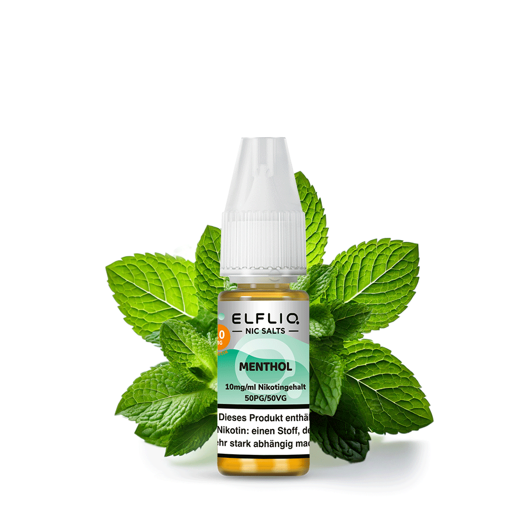 ELFBAR ELFLIQ Menthol Nikotinsalz Liquid 10 ml 10mg