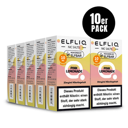 ELFBAR ELFLIQ Pink Lemonade Nikotinsalz Liquid 10 ml