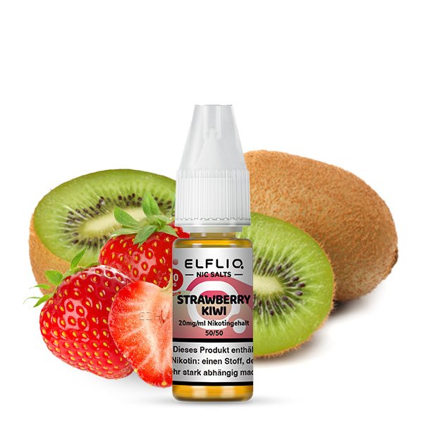 ELFBAR ELFLIQ Strawberry Kiwi Nikotinsalz Liquid 10 ml 10mg