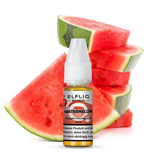 ELFBAR ELFLIQ Watermelon Nikotinsalz Liquid 10 ml 10mg