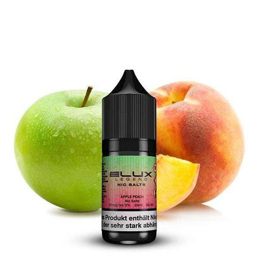 ELUX Apple Peach Nikotinsalz Liquid 10 ml 10mg