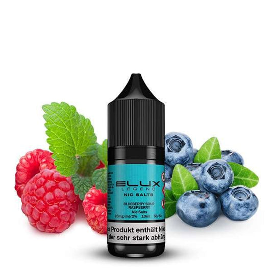 ELUX Blueberry Sour Raspberry Nikotinsalz Liquid 10 ml 10mg