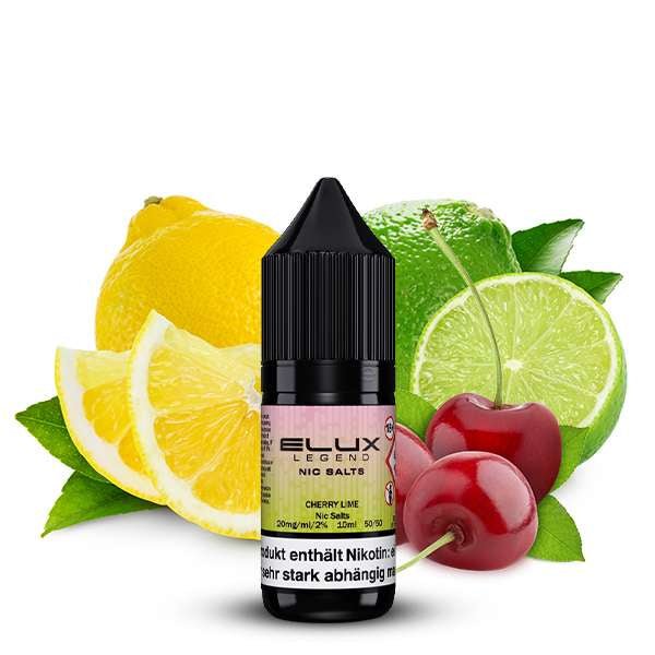 ELUX Cherry Lime Nikotinsalz Liquid 10 ml 10mg