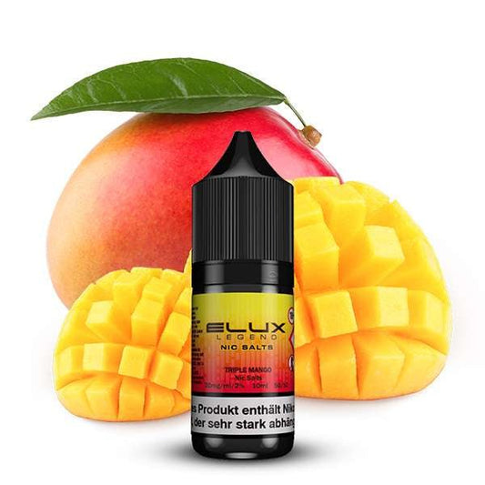 ELUX Triple Mango Nikotinsalz Liquid 10 ml 10mg