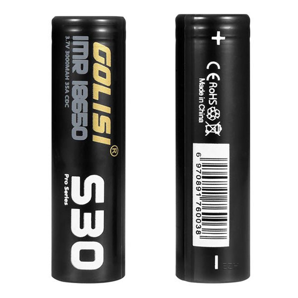 Golisi S30 18650 35A 3000mAh Akku - YASIRZ E - Zigaretten Onlineshop